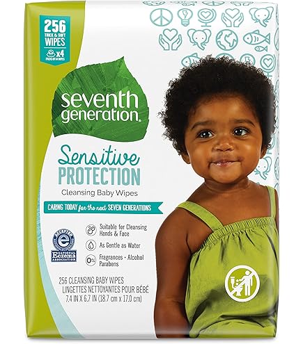 Amazon.com: Seventh Generation Baby Wipes, Sensitive Protection